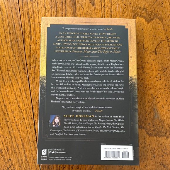 Magic Lessons Coffee Table Book - Gold Cover - Picture 2 of 2